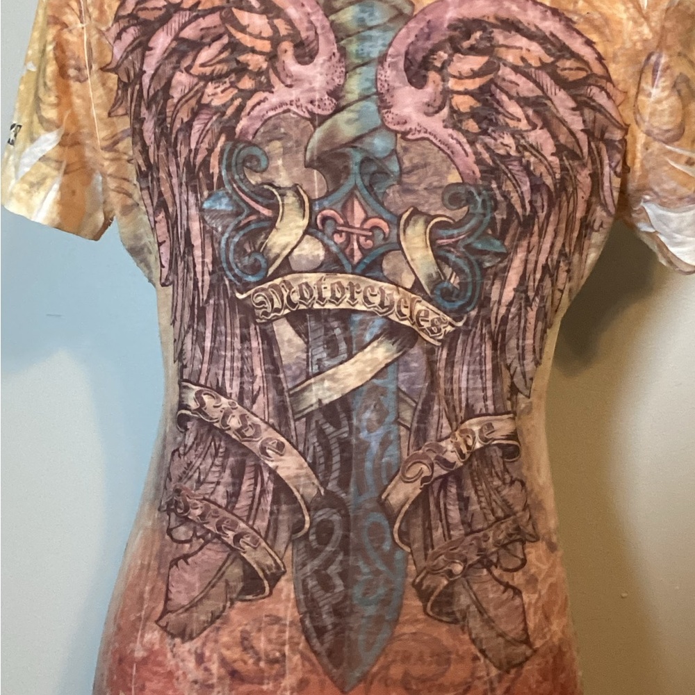 Harley Davidson Ladies Sheer Top size L from Juneau Alaska - Picture 5 of 9